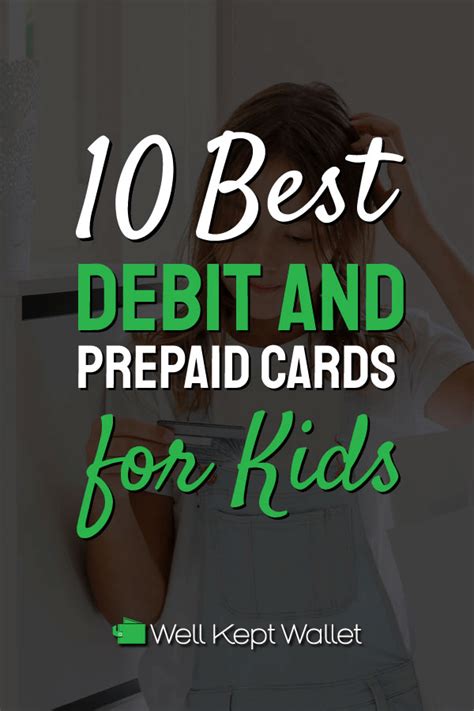 prepaid cards for children under 18